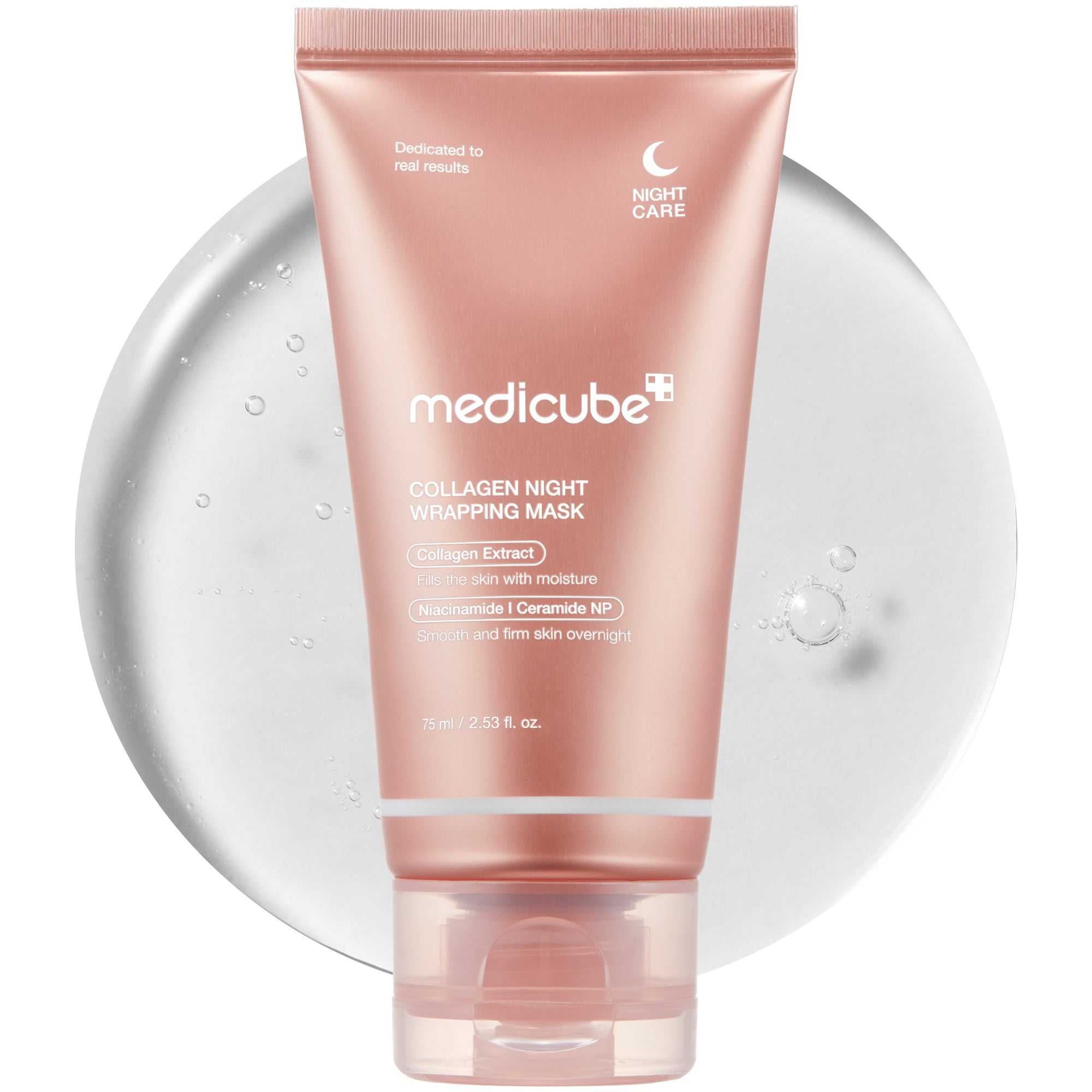 Medicube Collagen Night Wrapping Mask — embalagem do produto