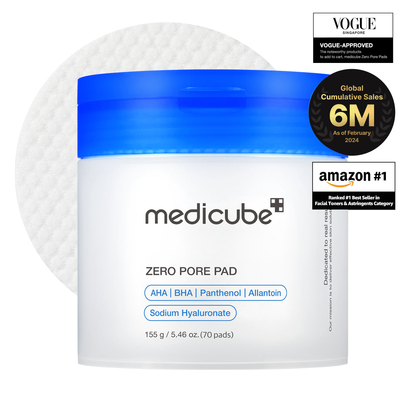 Medicube Zero Pore Pad 2.0 — embalagem do produto
