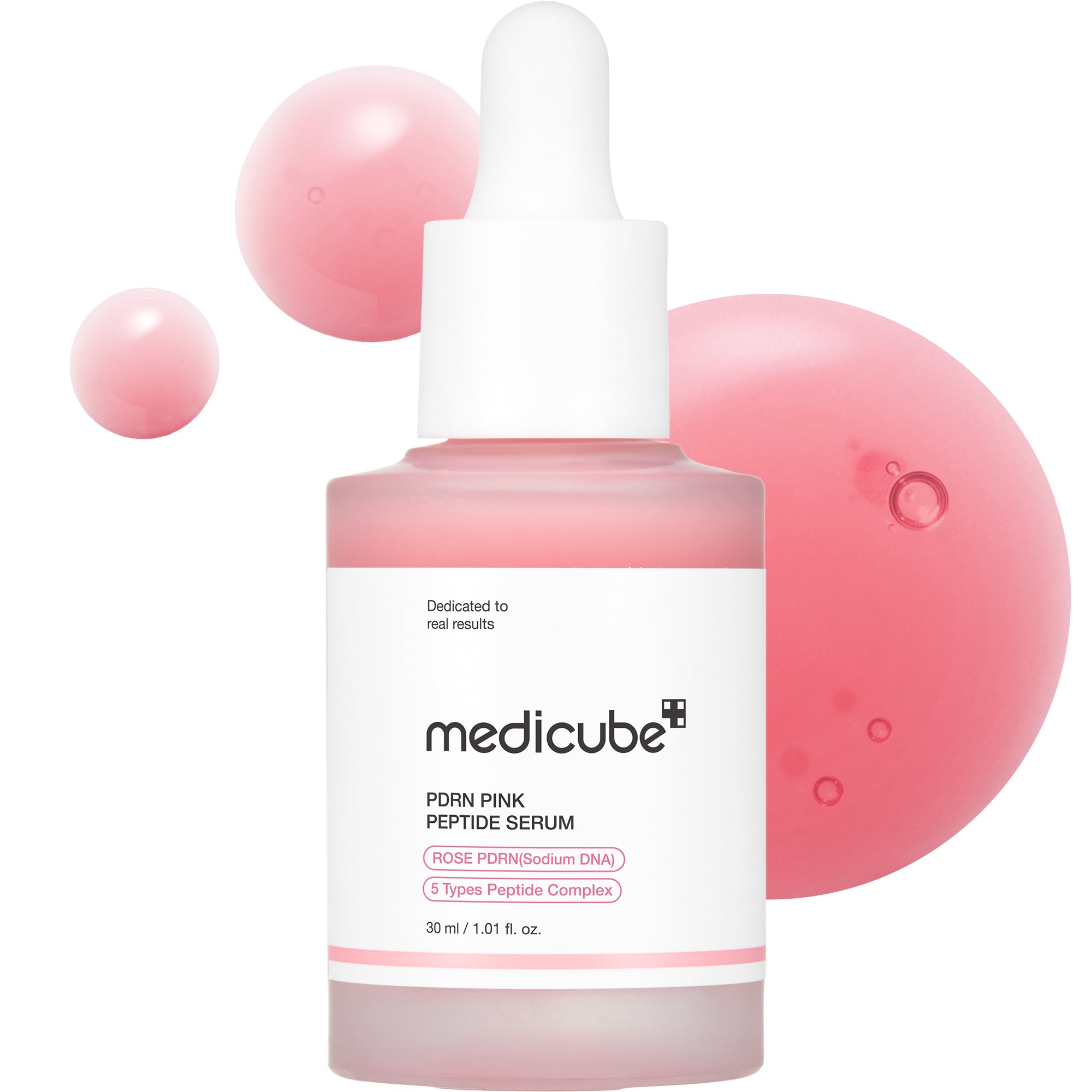 Medicube PDRN Pink Peptide Serum — embalagem do produto
